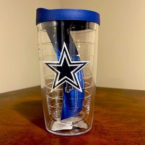 Dallas cowboys Tervis with lid